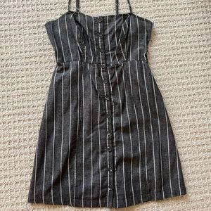 Blue and White stripped dress. Size small.